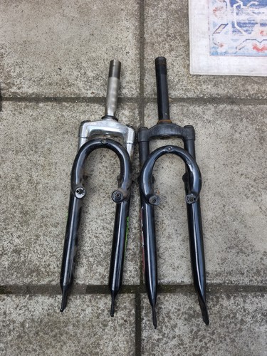 Mountain bike forks - bike,